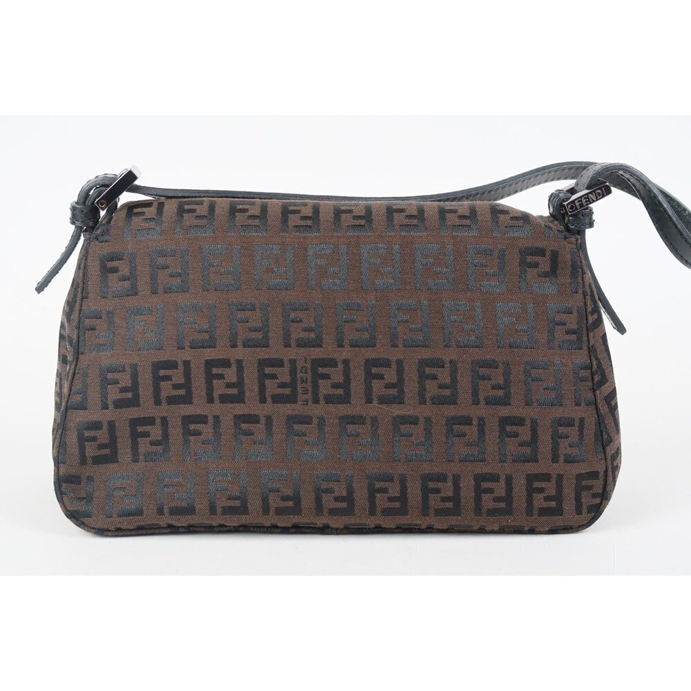 FENDI Mamma Bucket Zucchino Shoulder Bag - Picture 3 of 9